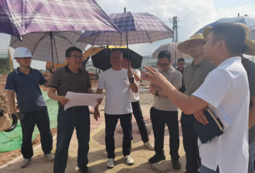 铁肩担责破梗阻 巨笔如椽绘宏图——乐平镇领导调研弘吉智能制造项目